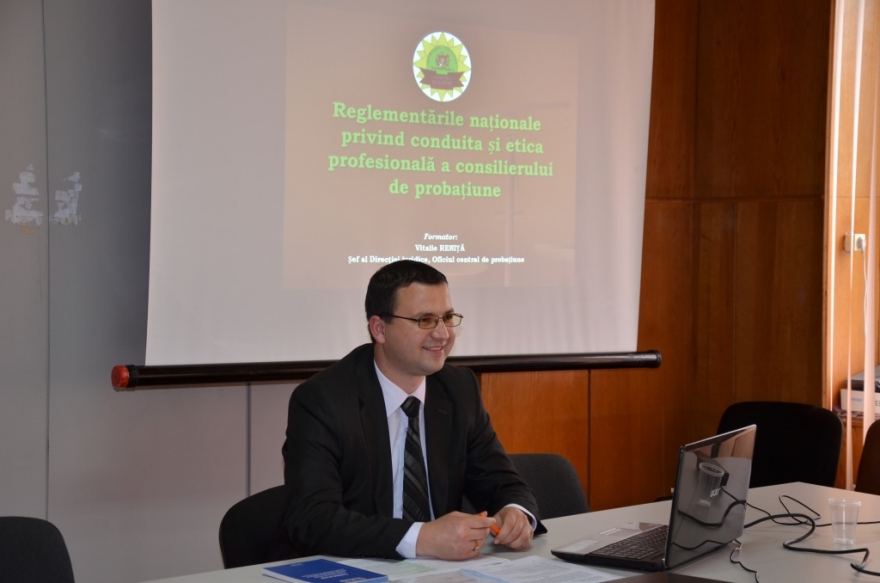 Instruirea angajaÈ›ilor sistemului de probaÈ›iune privind prevenirea È™i combaterea comportamentului corupÈ›ional Ã®n sectorul justiÈ›iei