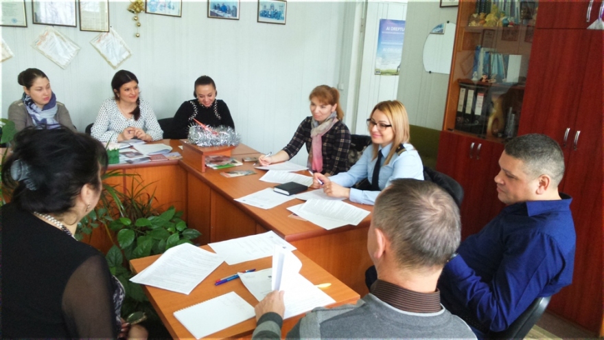 È˜edinÈ›Äƒ de lucru a colaboratorilor BP Buiucani cu reprezentanÅ£ii serviciilor sociale