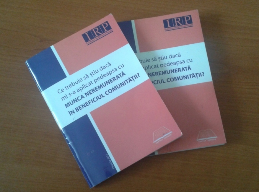 Dezvoltarea durabilÄƒ a parteneriatelor Ã®n executarea pedepsei sub forma de muncÄƒ neremuneratÄƒ Ã®n folosul comunitÄƒÅ£ii