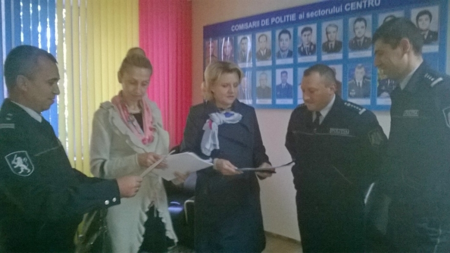 Colaborarea Biroului de probaÅ£iune cu Inspectoratul de PoliÅ£ie sect. Centru