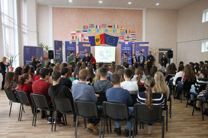 Biroul de ProbaÅ£iune Rezina promoveazÄƒ valorilor Uniunii Europene 