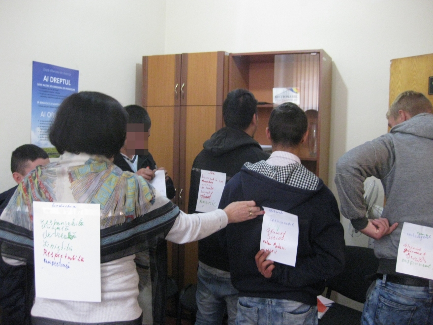 Biroul de probaÅ£iune Nisporeni a derulat programul probaÅ£ional - prevenirea violenÅ£ei la minori